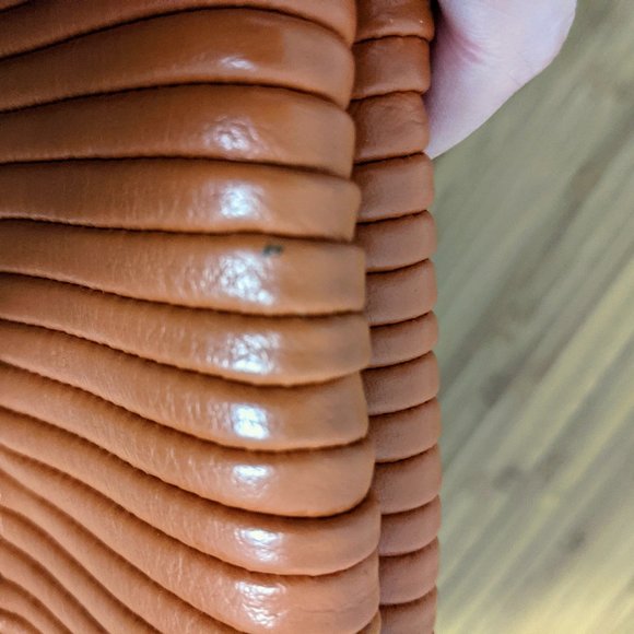 Bodhi Leather Clutch – Burnt Orange, Used Once - Picture 4 of 6
